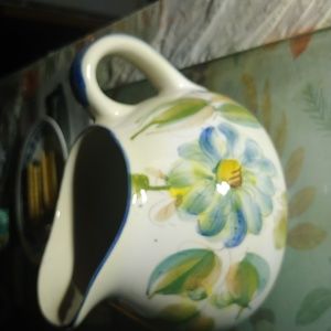 Vintage Hand Painted Small Pitcher